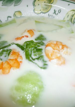 チンゲン菜と海老のスープ-レシピのメイン写真