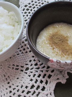 簡単!胃にやさしいとろろご飯❀-レシピのメイン写真