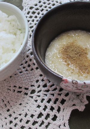 簡単！胃にやさしいとろろご飯❀-レシピのメイン写真