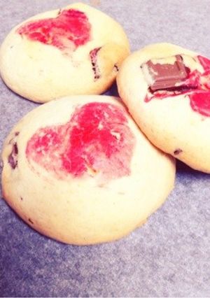 ハートのチョコスコーン-レシピのメイン写真
