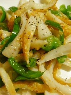 ちくわとピーマンの塩糀チーズ炒め-レシピのメイン写真