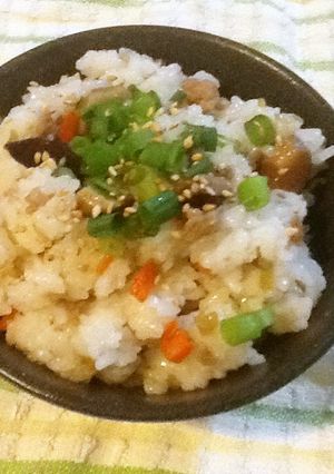 ごま油とニンニク香る簡単混ぜご飯♡-レシピのメイン写真