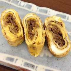 รูปของ ★肉そぼろのだし巻卵★