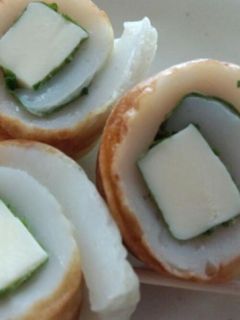 お弁当に♪ちくわのチーズ大葉巻き(^^)-レシピのメイン写真