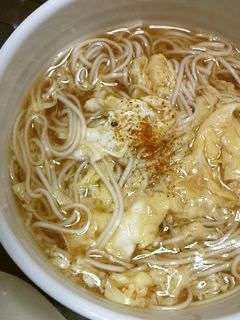 卵とじのおそうめん-レシピのメイン写真