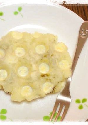 残ったうどんで♡モッフル-レシピのメイン写真