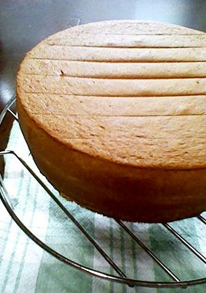 絶品♪ふわふわスポンジケーキ-レシピのメイン写真
