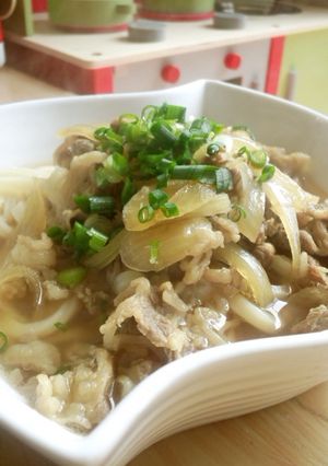 おうどん屋サンに負けない肉うどん-レシピのメイン写真