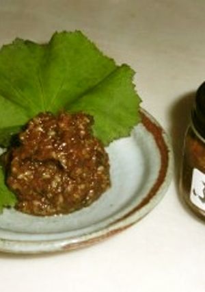 蕗味噌（はちみつ味噌）-レシピのメイン写真