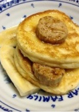 ビルズ風パンケーキ-レシピのメイン写真