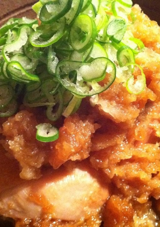 簡単！鶏もものみぞれ煮-レシピのメイン写真