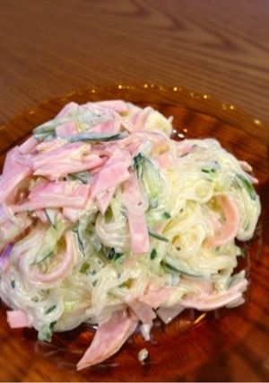 簡単すぎピリ辛はるさめサラダ-レシピのメイン写真