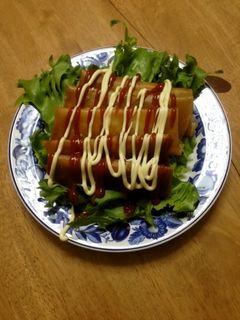 生ハムとチーズの春巻き-レシピのメイン写真