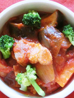 【塩豚】塩豚のトマト煮込み-レシピのメイン写真