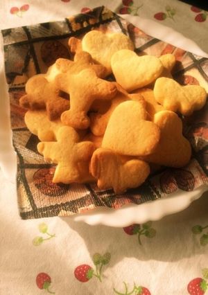 お店の味さくさくのプレーンクッキー。-レシピのメイン写真