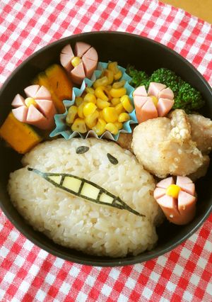 キャラ弁＊なめこモドキ弁当-レシピのメイン写真