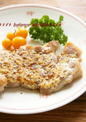 トースターで♫豚肉のマスタードマヨ焼き-レシピのメイン写真
