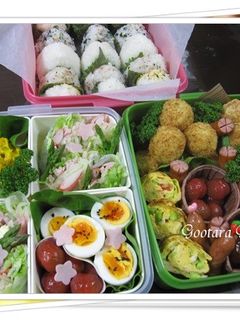 お花見弁当♪2013-レシピのメイン写真