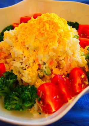 華やか！おもてなしポテトサラダ-レシピのメイン写真