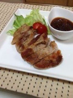 和風豚ステーキ。-レシピのメイン写真