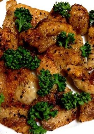 鶏皮のパリパリ焼き-レシピのメイン写真