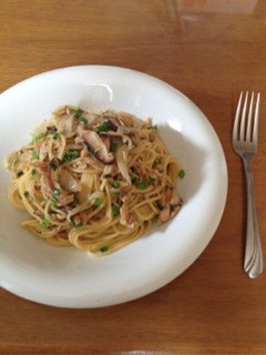 ツナとキノコのお手軽パスタ♪-レシピのメイン写真