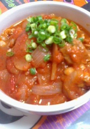 簡単☆チキンと蜂蜜の極旨トマト煮-レシピのメイン写真