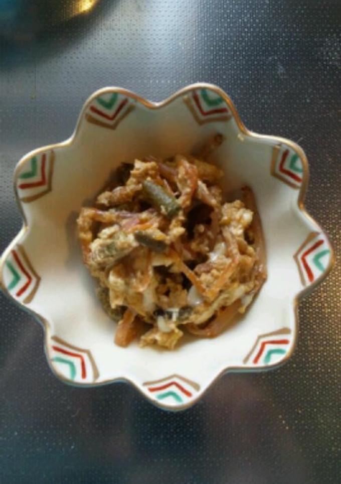 つくし卵とじ～母の味～-レシピのメイン写真