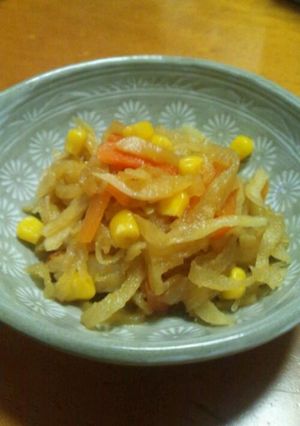 びっくり☆カレー味の切り干し大根だよ-レシピのメイン写真