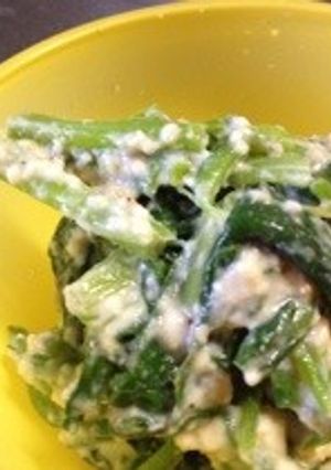 ほうれん草の白和え-レシピのメイン写真