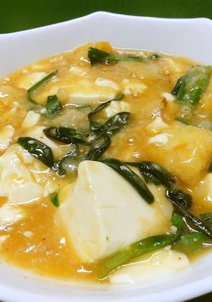 とろ～り＊キムチ味ニラ豆腐-レシピのメイン写真