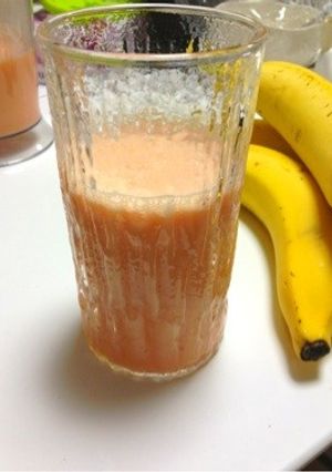 野菜ジュースで簡単ミックスジュース-レシピのメイン写真