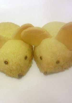 簡単生地で*ねずみクッキー-レシピのメイン写真