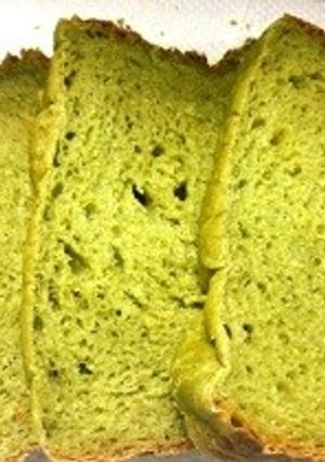 HBでほうれん草食パン-レシピのメイン写真
