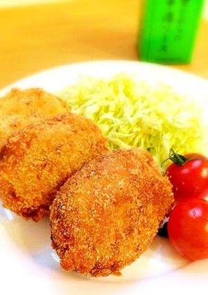 フライパンで♪定番のポテトコロッケ-レシピのメイン写真