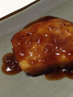 簡単☆カジキの甘酢だれステーキ♪-レシピのメイン写真