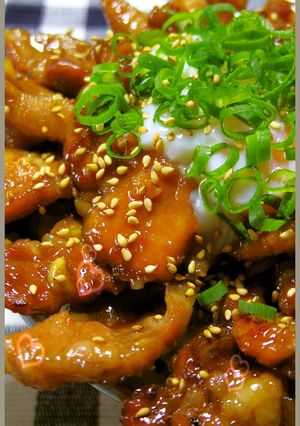 男のロマン！豚野郎がぁ！にんにく大豚丼-レシピのメイン写真