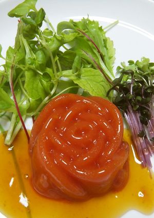 完熟トマトの寒天寄せ-レシピのメイン写真