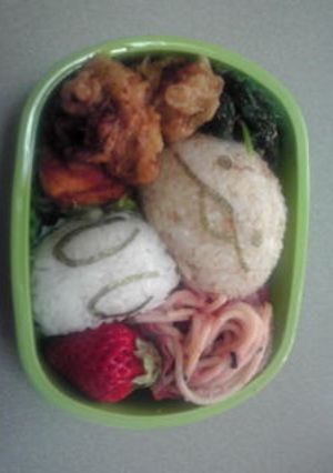 パパッと簡単キャラ弁★なめこ♪-レシピのメイン写真