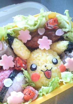 春の遠足に♪ポケモン☆キャラ弁☆-レシピのメイン写真