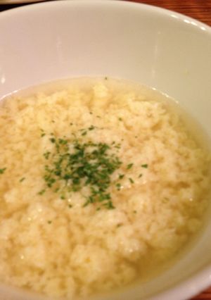 びっくり、ふわふわ！イタリア風卵スープ-レシピのメイン写真
