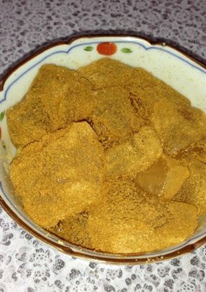 ゼロカロサイダーdeなんちゃってわらび餅-レシピのメイン写真