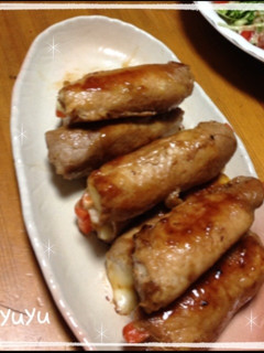豚ロースのじゃがチーズ肉巻き-レシピのメイン写真
