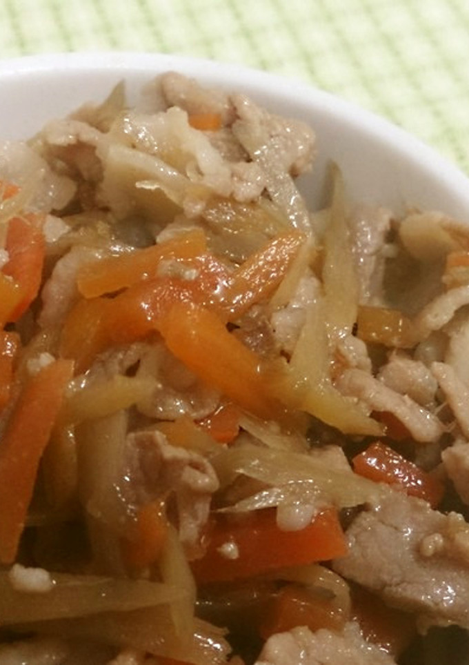 がっつり☆豚のしぐれ煮丼☆-レシピのメイン写真