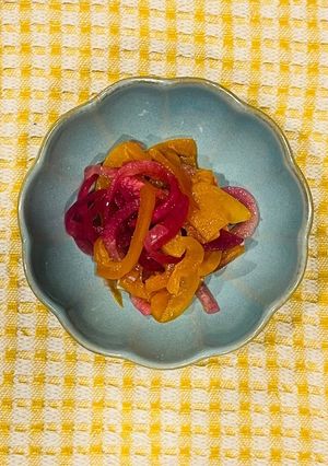 玉ねぎとパプリカのマリネ-レシピのメイン写真