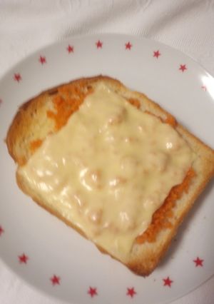 鮭フレークトースト-レシピのメイン写真