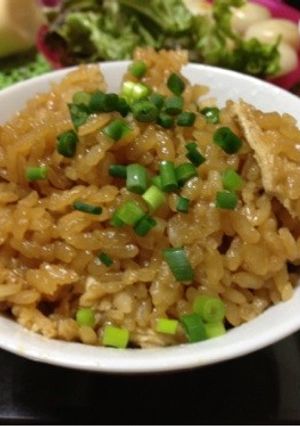 市販のすき焼きのタレで炊き込みご飯☆-レシピのメイン写真