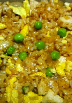 俺流…がっつり！男のチキンライス-レシピのメイン写真