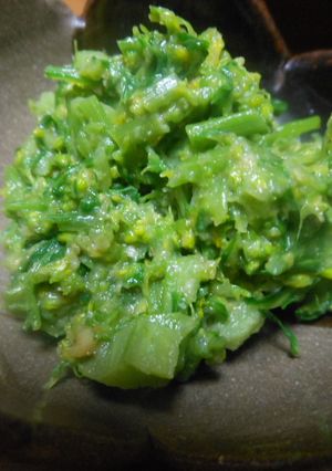 菜の花の…「山葵和え」-レシピのメイン写真