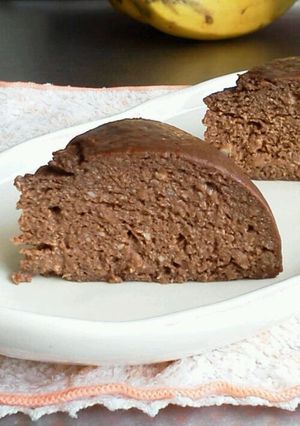 炊飯器でチョコバナナケーキ-レシピのメイン写真